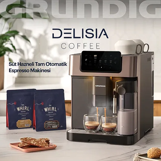 Grundig Delisia Tam Otomatik Kahve Makinesi