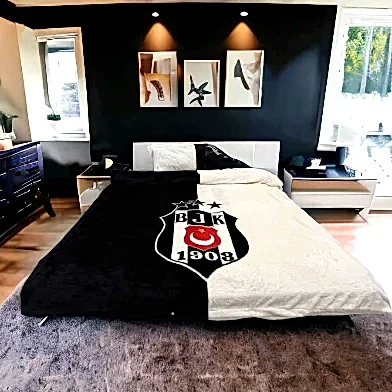 Welsoft Beşiktaş 1.5 Kişilik Taraftar Nevresim Takımı