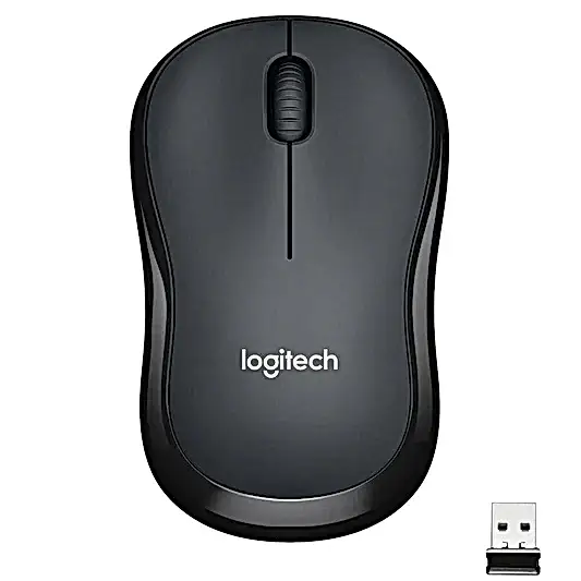 Logitech Sessiz Kablosuz Mouse Siyah