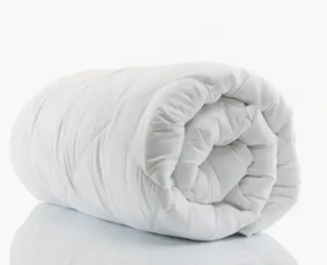 Mikrofiber Çift Kişilik Yorgan Beyaz 195x215 Cm