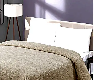 Mink Daisy 220x240 cm Çift Kişilik Battaniye Krem