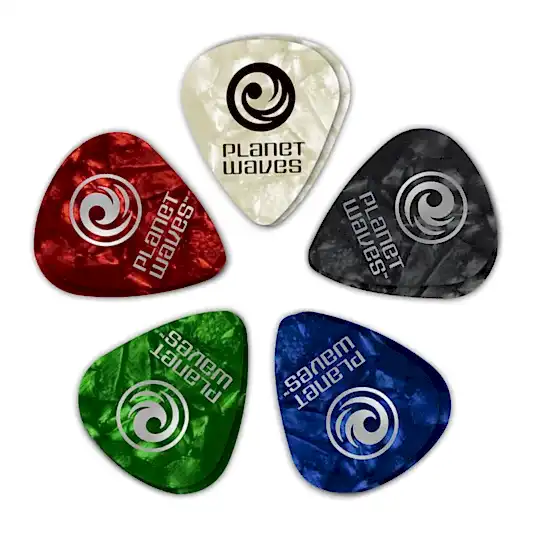 D’addario Planetwaves Pena Klasik Pearl Celluloid Medium 0.70 mm