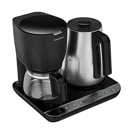 Grundig 3ü 1 Arada Kettle & Çay Makinesi & Filtre Kahve Makinesi Inox