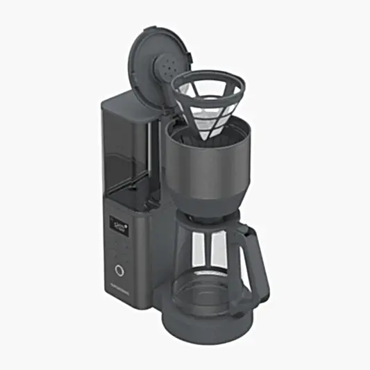 Grundig Dark Inox Filtre Kahve Makinesi