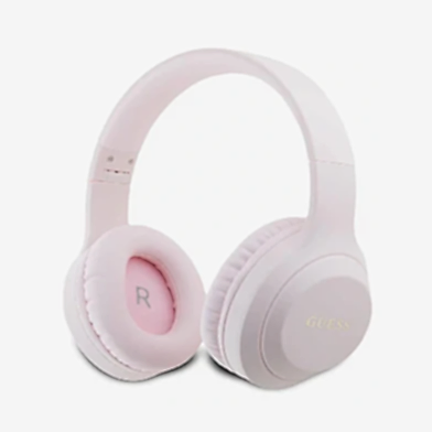 Guess Orjinal Lisanslı Kulaküstü Bluetooth Kulaklık Pembe