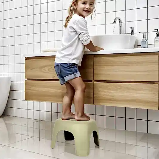 Dolu Nuve Kaymaz Basamaklı Tabure Yeşil