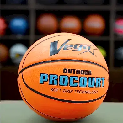 Vega Star Size 7 Outdoor Procourt Basketbol Topu Turuncu