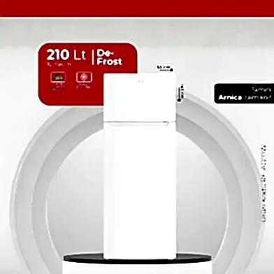 Arnica 210 Lt De-Frost Buzdolabı Beyaz