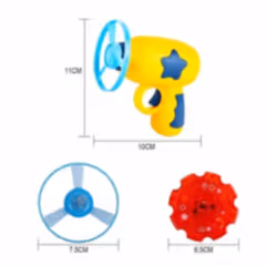 Işıklı Uçan Halka Oyuncağı Sarı