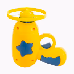 Işıklı Uçan Halka Oyuncağı Sarı