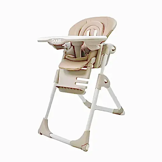 Duux Alkon Yatarlı Portatif Katlanabilen Yükseklik Ayarlı Mama Sandalyesi