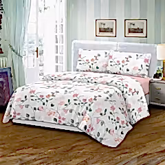 Shirley Mikro Saten Çift Kişilik Nevresim Takımı