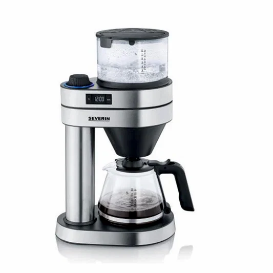 Severin Filtre Kahve Makinesi ECBC Sertifikalı Metalik Gri