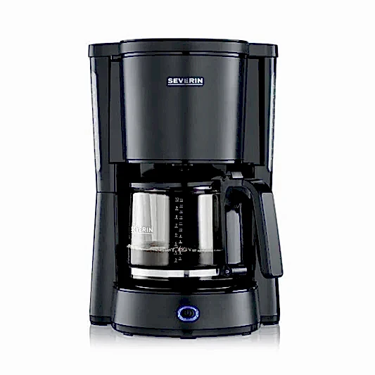 Severin 10 Fincan Kapasiteli Filtre Kahve Makinesi Siyah