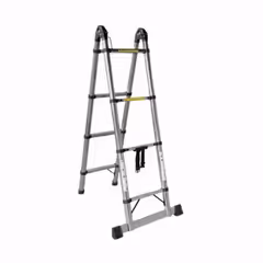 Alüminyum 5+5 Basamaklı 3.2 Metre Teleskopik A Tipi Uzayan Merdiven