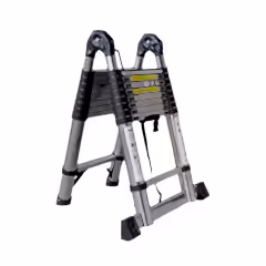 Alüminyum 5+5 Basamaklı 3.2 Metre Teleskopik A Tipi Uzayan Merdiven