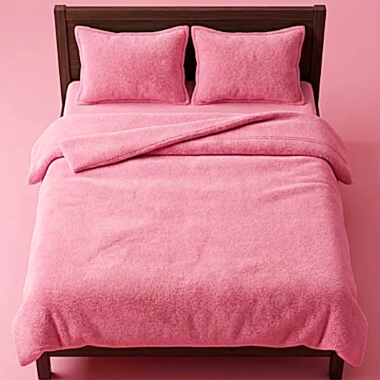 Welsoft 1.5 Kişilik Nevresim Takımı Pembe