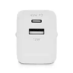 Ttec SmartCharger Duo Pro 45W Seyahat Hızlı Şarj Aleti USB-C+USB-A