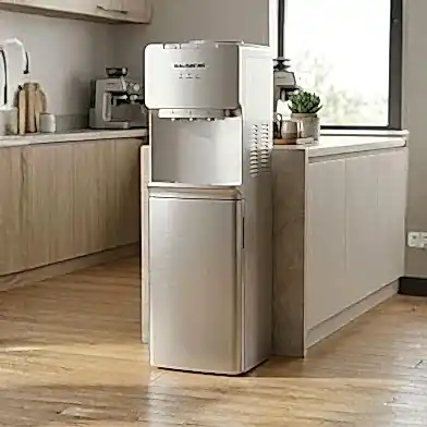 Hausberg Alttan Damacanalı LED Göstergeli Su Sebili Gri