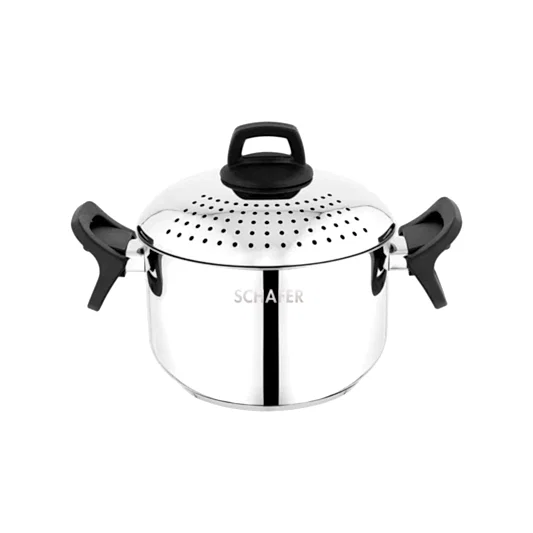 Schafer Gurme Süzgeçli Makarna Tenceresi Inox