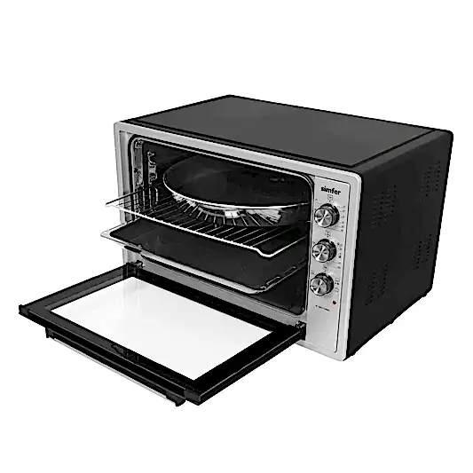 Simfer 70 Lt 6 Fonksiyon Turbo Midi Fırın Inox