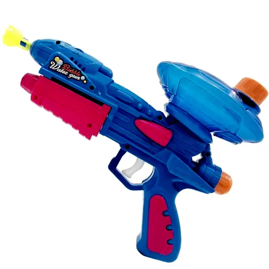 Su ve Köpük Fonksiyonlu Çocuk Su Tabancası Mavi