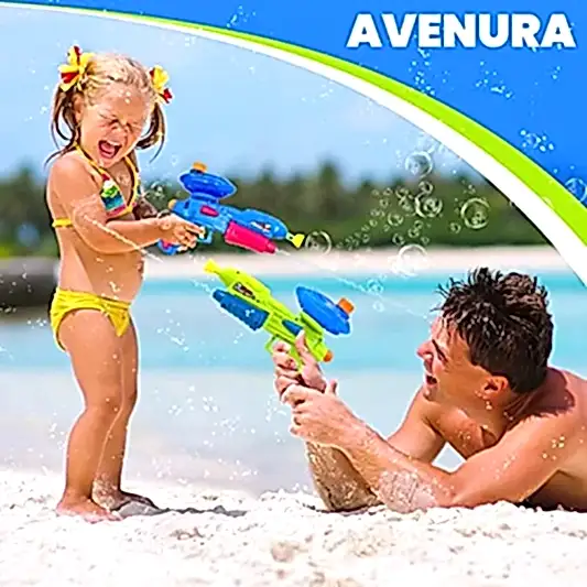 Su ve Köpük Fonksiyonlu Çocuk Su Tabancası Yeşil