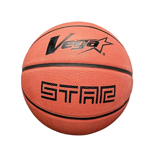 Vega Star Size 6 Basketbol Topu Kahverengi