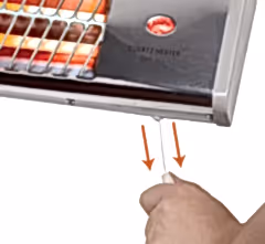 Newal 3 Çubuklu Quartz Duvara Monte Isıtıcı