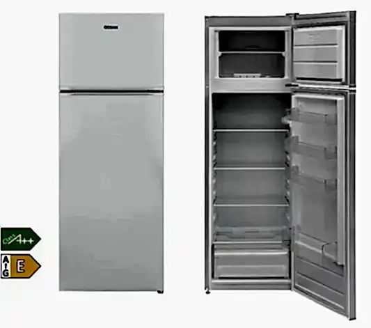 Ocean A++ Enerji Sınıfı LED Aydınlatmalı Çift Kapılı Buzdolabı Beyaz