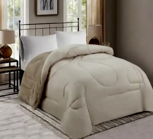 Orkide Welsoft Comforter Tek Kişilik Yorgan Krem