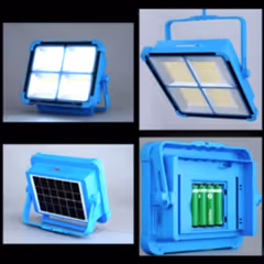 Uxi 100 W Taşınabilir 5m Kablolu Şarjlı Solar Işık