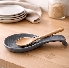 Ocak Yanı Kaşıklık Gri 22 cm