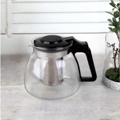 Tohana Süzgeçli 900 ML Cam Demli